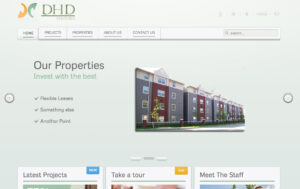 DHD Ventures Website: A Scalable Property Management Platform